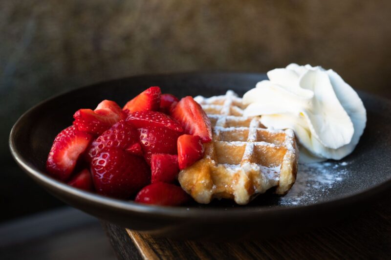 Wafel aardbei 3